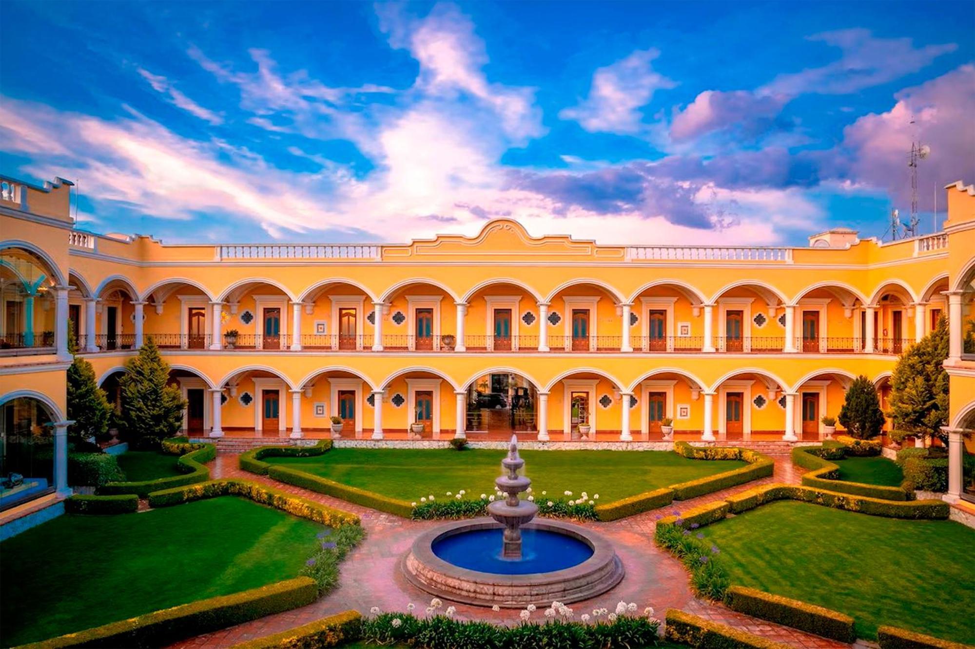 Hotel Real Hacienda Santo Tomas Colonia Gustavo Baz Prada Exteriör bild